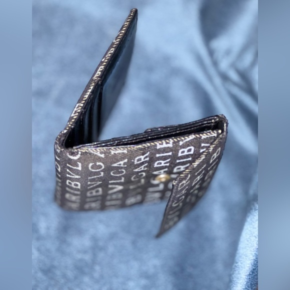 BVLGARI BIFOLD MONO / CANVAS / LEATHER MENS WALLET labubu - Picture 3 of 15